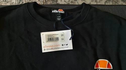 Ellesee Sweatshirt Schwarz*Neu mit Label* Größe M