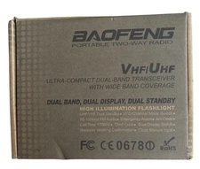 Baofeng UV-5R VHF UHF Dual-Band Ham 5W Portable Two-way Radio Walkie Talkie