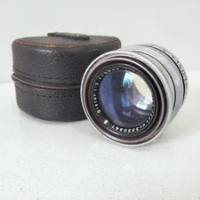 Vtg Carl Zeiss Jena Biotar Camera Lens 1:2 5.8cm No.3350347  (M42) 17 Blades