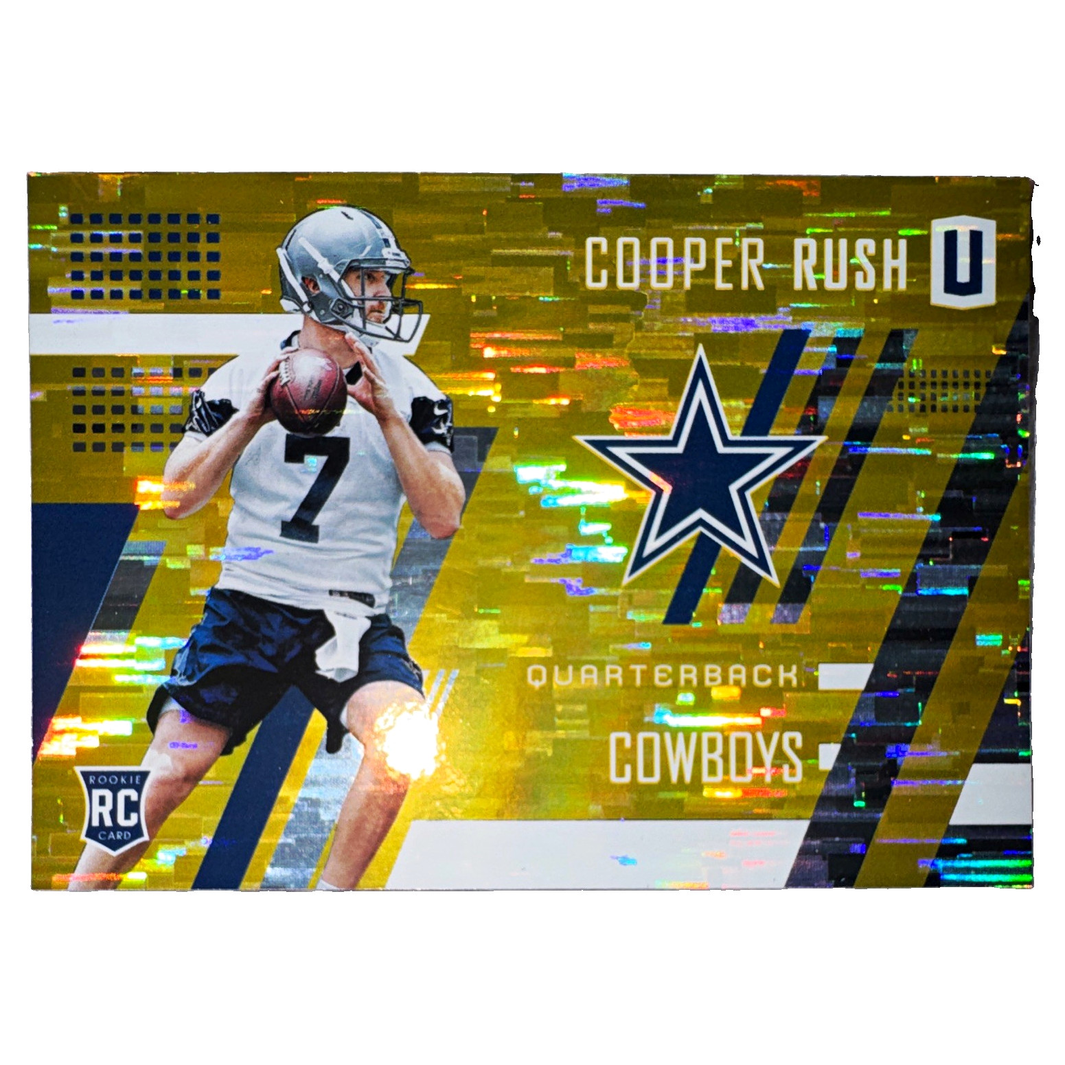 Panini 2017 Unparalleled Cooper Rush Wind Chimes Yellow RC #261 36/199
