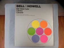 Bell  Howell 16-Cube Library for Bell  Howell Cube Slide Projector