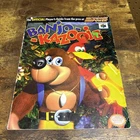 Banjo-Kazooie N64 Game Manual Official Strategy Guide & Map