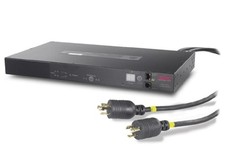 APC AP7752 Rack ATS 120V 15A 5-15P 10 5-15R Automatic Transfer Switch 1U