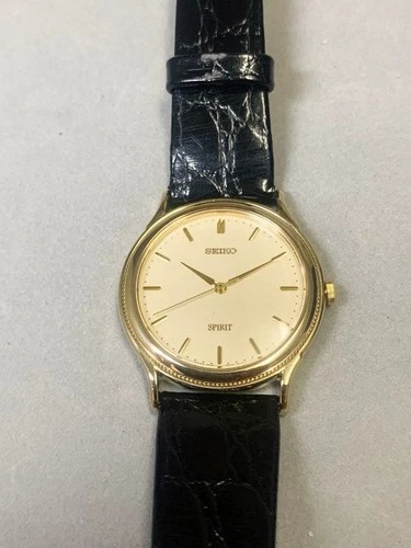 SEIKO SPIRIT 5E31-6060 Quartz Watch Men’s Good Condition Used - Picture 1 of 2