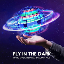 Flying Ball Space Orb Ball Magic Mini Drone UFO Boomerang Toy Xmas Gifts