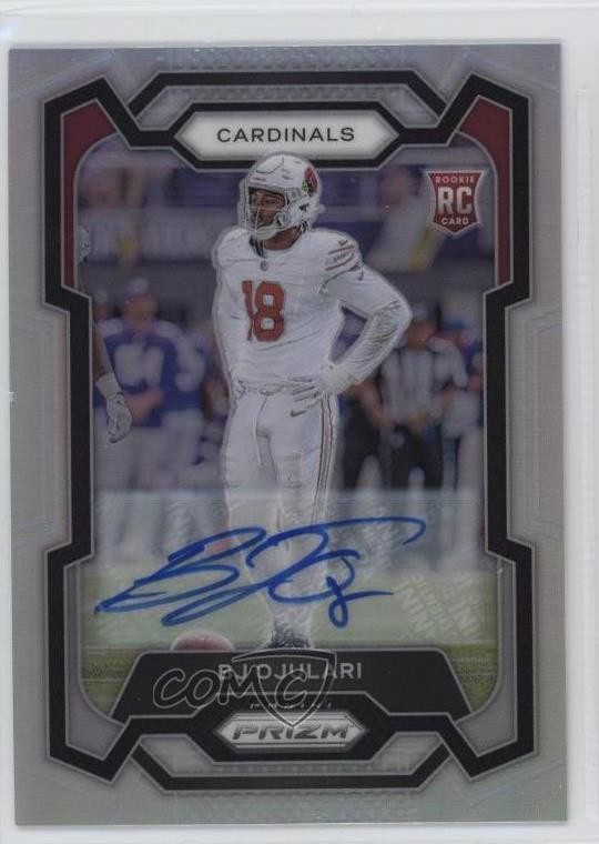 2023 Panini Prizm Rookies Silver Prizm Auto BJ Ojulari #301 Auto