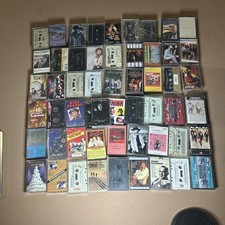 HUGE Cassette Tape lot - 55 Tapes - Christmas, Country, Pop, and many others