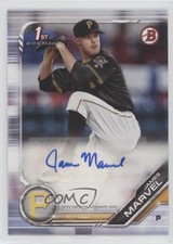 2019 Bowman Prospect Auto James Marvel #PA-JM Auto 0p1n