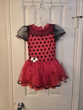 LIGHT-UP Ladybug Costume GIRLS SM 4-6