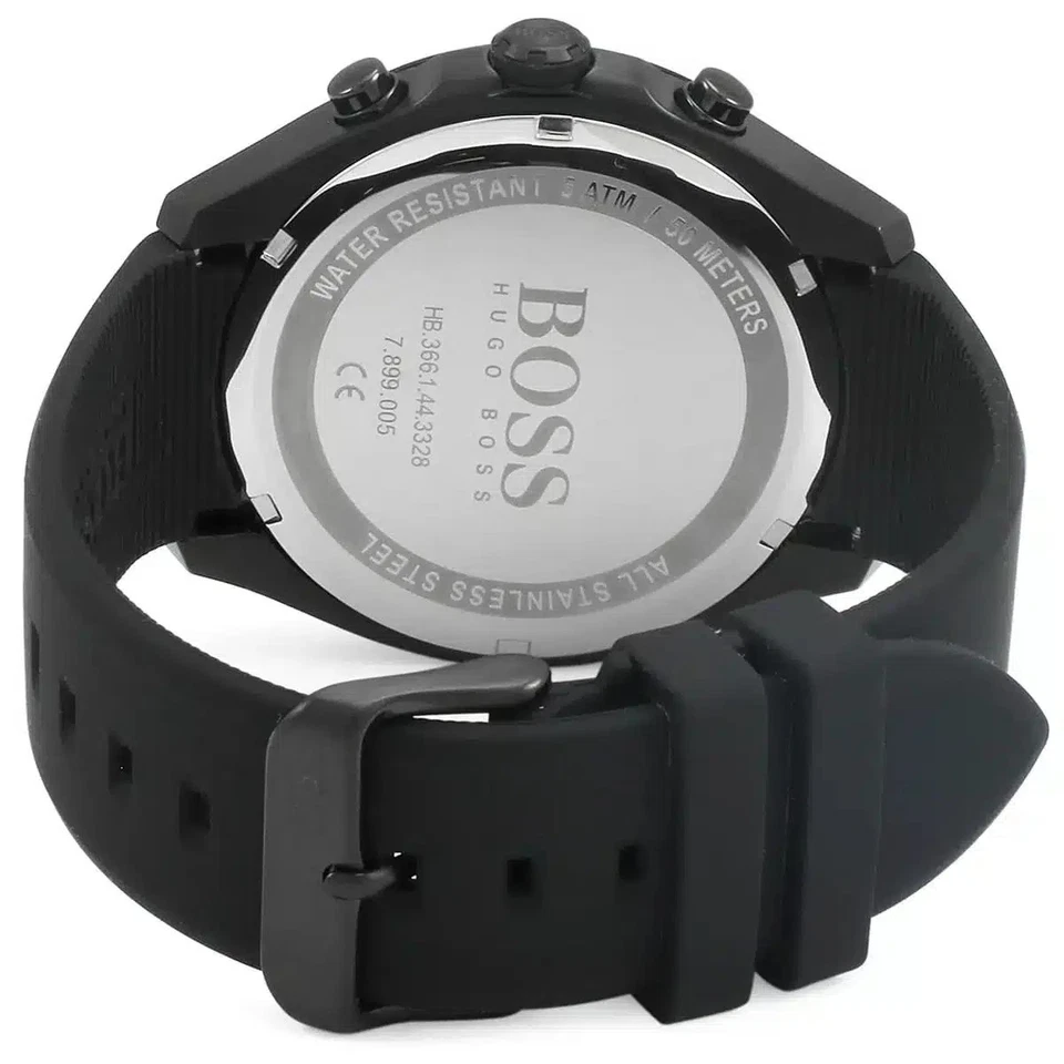 Reloj Hombre Hugo Boss Deportivo Elegante Añade Toque de Glamour 1513720 Velocidad Foto 4 de 4