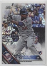 2016 Topps Chrome Update Miguel Sano #HMT4 4z8
