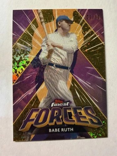 2026 Topps Finest Babe Ruth Base (RAW)