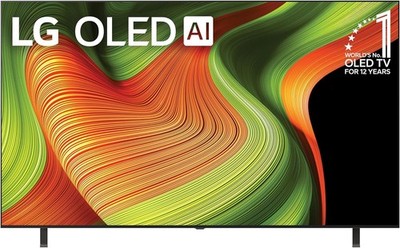 LG 83'' Class B5 OLED Smart TV 4K UHD with AI Processor Gen2 120Hz (2025)