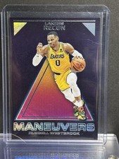 2021-22 Panini Recon #17 Russell Westbrook Maneuvers Los Angeles Lakers