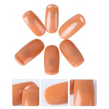 200 Pcs Practice Hand Tips Diy Nail Training Fake Nails Manicure