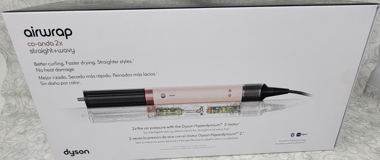 Dyson Airwrap Co-anda2x Multi-Styler and Dryer for Straight-Wavy Pink