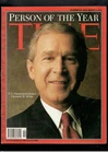 TIME 2000 GEORGE W. BUSH PRESIDENT ELECT PERSON OF THE YEAR magazine December 25