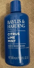 Baylis & Harding Citrus Lime Mint Hair And Body Wash 300ml New