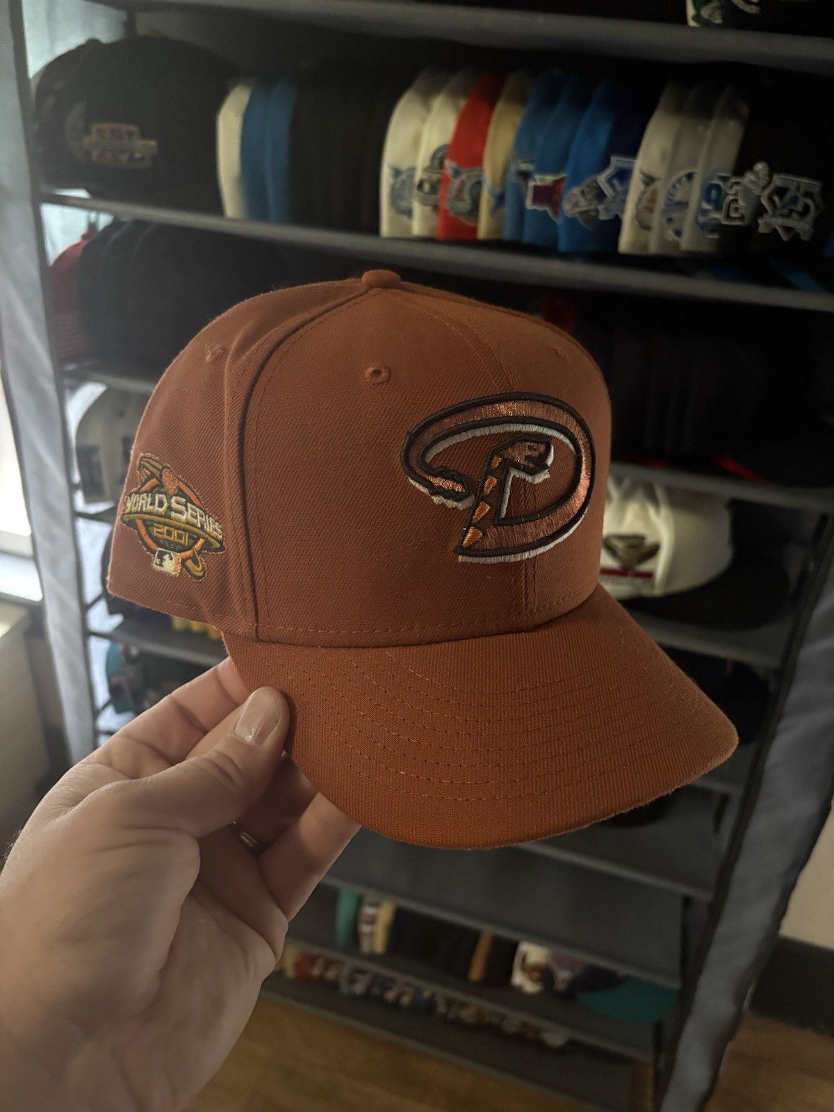 New Era 59fifty, 7 5/8, Arizona Diamondbacks, Campfire, Hat Club
