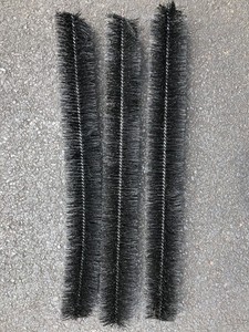 Gutter Brush Rain Gutter Leaf Barrier Simple Guards - price per 3 ft. long piece
