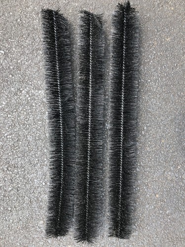 Gutter Brush Rain Gutter Leaf Barrier Simple Guards - price per 3 ft. long piece