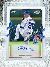 Riley Thompson 2021 Topps 1st Pro Debut Auto Card #PD-117 South Bend Cubs