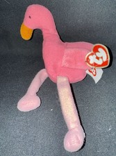 Ty Beanie Babies Pinky the Flamingo Plush Toy