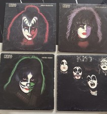 4 LP  KISS - PAUL STANLEY, GENE SIMMONS, PETER CRISS - 33 RPM