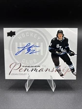 2024-25 Upper Deck Premier #PEN-CO Logan Cooley Premier Penmanship Autograph
