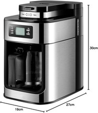 Automatic Coffee Machine Coffee Maker Machine with Timer Cappuccino Maker SALE!!