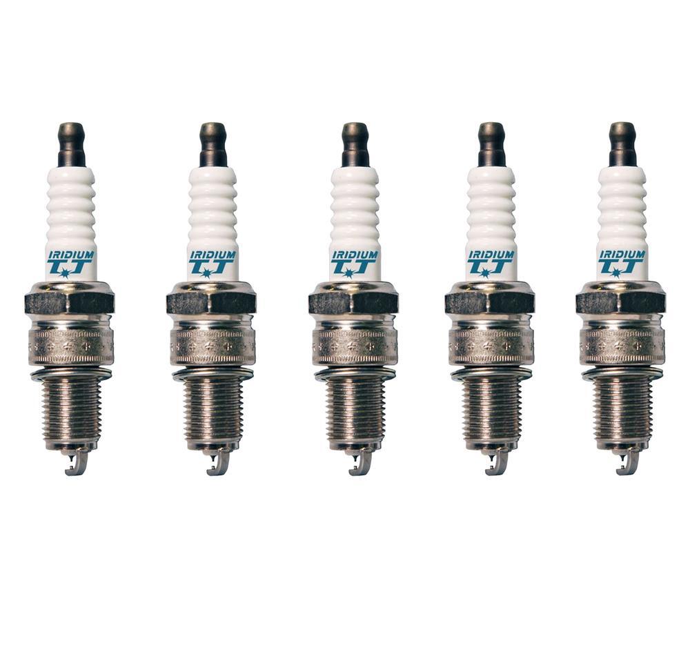 New Set 5 Spark Plugs Denso For Cadillac Dodge Land Rover Plymouth Toyota Gap