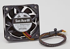 Sanyo Denki San Ace 60 60mm DC Brushless Fan 9G0624P4S001 NEW TAKEOFF