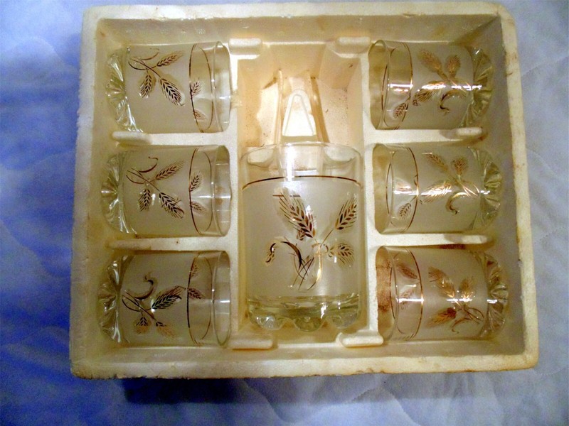 VINTAGE A.MASSERINI SpA 8 PIECE COCKTAIL SET FROM ITALY