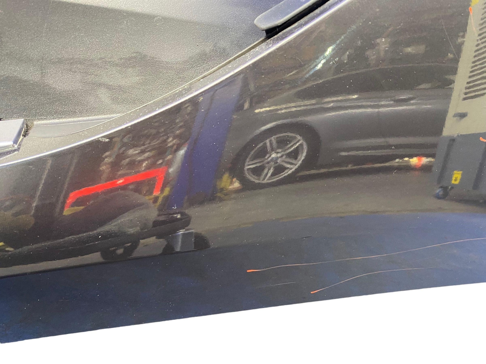 2014-2020 BMW I8 OEM RIGHT ROCKER MOULDING SIDE SKIRT DARK GRAPHITE 7336370