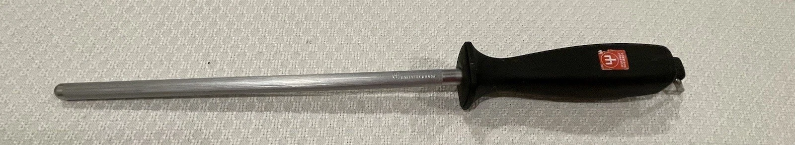 Wusthof Germany Knife Sharpener Honing Steel 9" Black