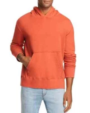 VELVET By Graham & Spencer Mens Reid Hooded Sweatshirt Red M $158 D29