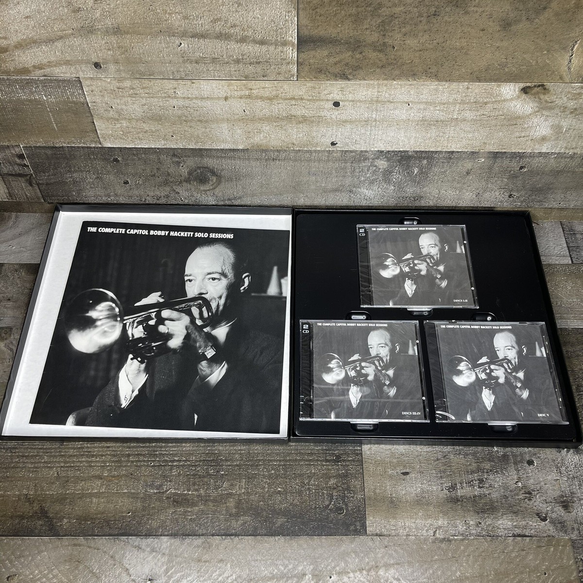 MOSAIC BOX SET The Complete Capitol Bobby Hackett Solo Sessions 