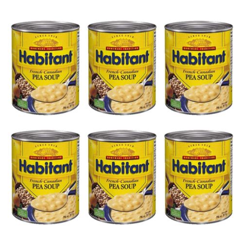 Habitant French Canadian Pea Soup 796ml/28 fl. oz 6 Cans - 第 1/1 張圖片