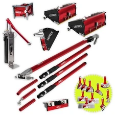 LEVEL5 Finishing Set, Mega Flat Boxes, Corner Finisher + Std. Handles | 4-608