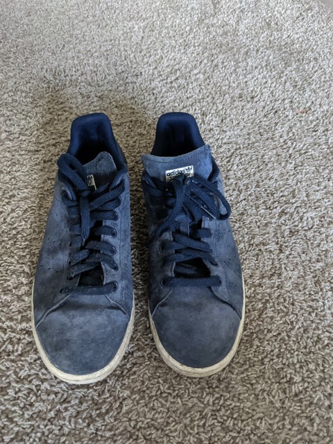 adidas stan smith blue suede