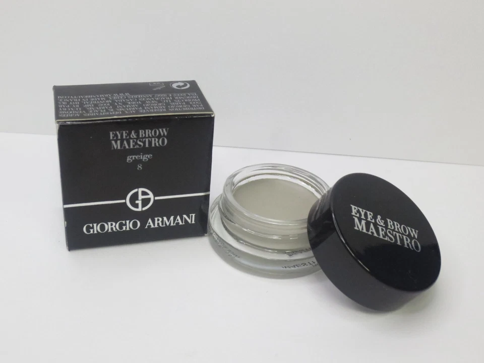 GIORGIO ARMANI EYE & BROW MAESTRO #8 GREIGE 0.17 OZ BOXED - Image 2 of 2