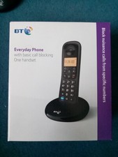  BT Cordless Everyday Phone One Handset