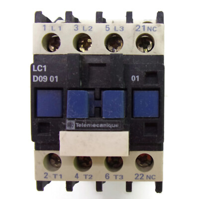 LC1 D0901 B7 24V 50/60Hz Telemecanique Contactor Relay