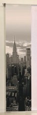 Schiebevorhang Digitaldruck  New York schwarz weiß Schiebegardine  Flächenschal