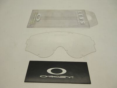 OAKLEY POWER SPORTS MX GOGGLE SINGLE LENS DUAL VENT CLEAR 2031