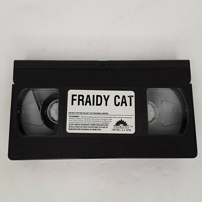 Vintage 1975 Fraidy Cat VHS, Cleaned & Tested | eBay