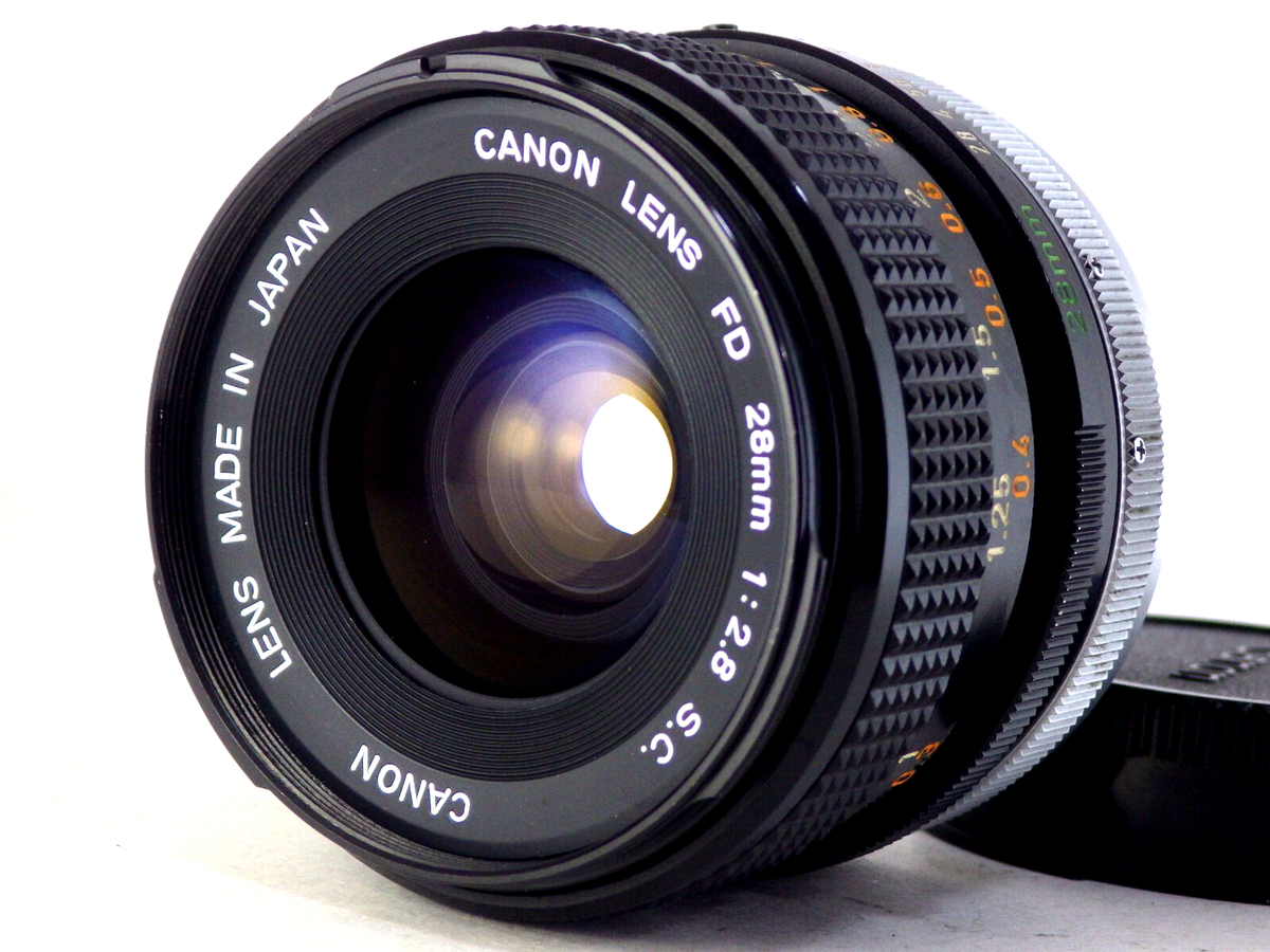 Canon キヤノン FD 28mm F/2.8 S.C. 単焦点レンズ Canon キヤノン FD
