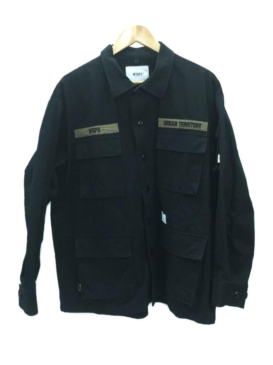 WTAPS ◇ Military Jacket / 3 / Cotton / BLK / 202WVDT-SHM01 | eBay