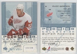 2003 04 Upper Deck Premier Collection 399 Ryan Barnes 69 Ebay