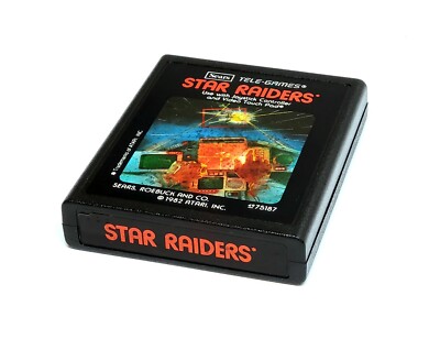 Jeu Atari 2600 Star Raiders – Sears Tele-Games – NTSC – Complet